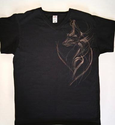 Stilisiertes Bild eines Wüstenfuchses